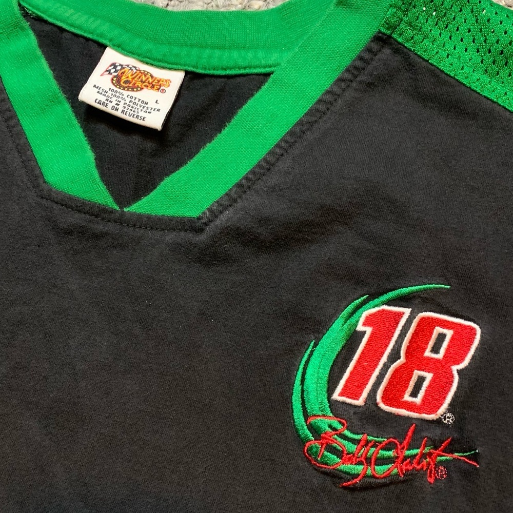 NASCAR #18 Bobby Labonte Winners Circle Cotton Tank Top Interstate Batteries Car